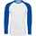 Футболка мужская с длинным рукавом FUNKY LSL белая с ярко-синим, размер XXL