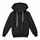 Толстовка с капюшоном детская KIRENGA KIDS, черная, 6 лет