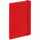 Блокнот SHALL, в линейку, красный