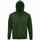 Толстовка унисекс STELLAR, темно-зеленая, размер XS