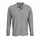 Рубашка поло с длинным рукавом PRIME LSL, серый меланж, размер XS