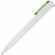 Ручка шариковая SPLIT WHITE NEON, белая с зеленым