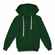 Толстовка с капюшоном детская KIRENGA KIDS, темно-зеленая, 12 лет