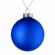Елочный шар FINERY MATT, 10 см, матовый синий