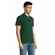 Рубашка поло мужская SUMMER 170 темно-зеленая, размер XS