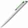 Ручка шариковая SENATOR DART POLISHED, бело-зеленая