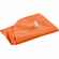 Надувная подушка под шею в чехле SLEEP, оранжевая