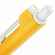 Ручка шариковая HINT SPECIAL, белая с желтым