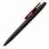 Ручка шариковая PRODIR DS5 TRR-P SOFT TOUCH, черная с красным