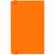 Блокнот SHALL DIRECT, оранжевый