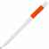 Ручка шариковая SWIPER SQ, белая с оранжевым
