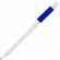 Ручка шариковая SWIPER SQ, белая с синим