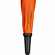 Зонт-трость UNDERCOLOR с цветными спицами, оранжевый