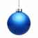 Елочный шар FINERY GLOSS, 10 см, глянцевый синий