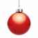 Елочный шар FINERY GLOSS, 10 см, глянцевый красный