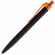 Ручка шариковая PRODIR QS01 PRT-P SOFT TOUCH, черная с оранжевым