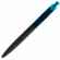 Ручка шариковая PRODIR QS01 PRT-P SOFT TOUCH, черная с голубым