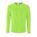 Футболка с длинным рукавом SPORTY LSL MEN неоново-зеленая, размер XXL
