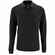 Рубашка поло мужская с длинным рукавом PERFECT LSL MEN черный меланж, размер L