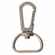 Застежка-карабин SNAP HOOK, M, серебристая