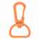 Застежка-карабин SNAP HOOK, M, оранжевый неон
