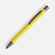 Ручка шариковая ATENTO SOFT TOUCH, желтая