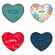 Подушка декоративная FROSTYLOVE на заказ, сердце