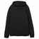 Толстовка с капюшоном унисекс HOODIE, черная, размер XS