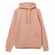 Толстовка с капюшоном унисекс HOODIE, бежевая (NUDE), размер XL