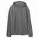 Толстовка с капюшоном унисекс HOODIE, серая (стальная), размер XS