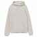 Толстовка с капюшоном унисекс HOODIE, дымчато-серая, размер XXL
