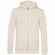 Толстовка на молнии с капюшоном унисекс BNC INSPIRE (ORGANIC), молочно-белая, размер S