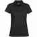 Рубашка поло женская ECLIPSE H2X-DRY черная, размер 3XL