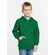 Худи детское KIRENGA KIDS 2.0, зеленое, 10 лет