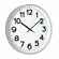 Часы настенные CHRONOTOP, серебристые
