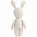 Мягкая игрушка BEASTIE TOYS, заяц с белым шарфом