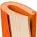 Ежедневник FLAT MINI, недатированный, оранжевый