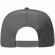 Бейсболка SNAPBACK с прямым козырьком, серая