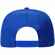 Бейсболка SNAPBACK с прямым козырьком, ярко-синяя