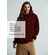 Худи KULONGA OVERSIZE, бордовое, размер ХS/S