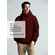 Худи KULONGA OVERSIZE, бордовое, размер ХS/S