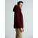 Худи KULONGA OVERSIZE, бордовое, размер ХS/S