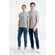 Футболка женская T-BOLKA STRETCH LIGHT LADY, серый меланж, размер XXL