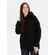 Худи оверсайз унисекс SNUGGIE, черное, размер XS/S