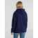 Толстовка с капюшоном унисекс HOODIE, темно-синяя, размер XS