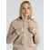 Толстовка с капюшоном унисекс HOODIE, бежевая, размер XS
