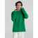 Толстовка с капюшоном унисекс HOODIE, зеленая, размер XS