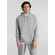 Толстовка с капюшоном унисекс HOODIE, серый меланж, размер XS