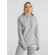 Толстовка с капюшоном унисекс HOODIE, серый меланж, размер XS