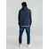 Толстовка с капюшоном унисекс HOODIE, синий меланж, размер 3XL
